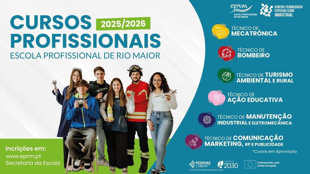 Oferta formativa da EPRM 2025/2026